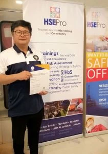 HSE SAFETY TRAINING CERTIFICATE